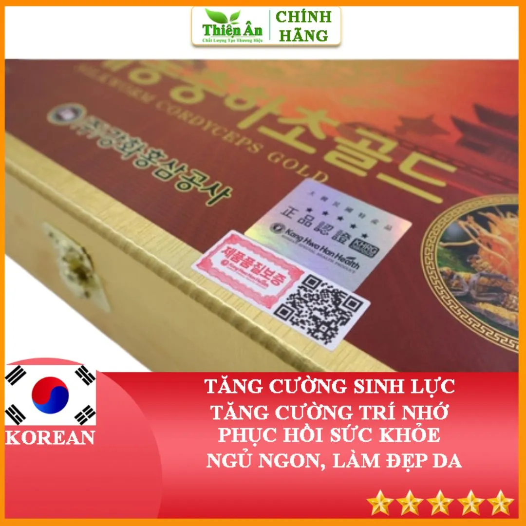 Nước Đông Trùng Hạ Thảo Kanghwa Hộp 60 Gói - Ảnh 6