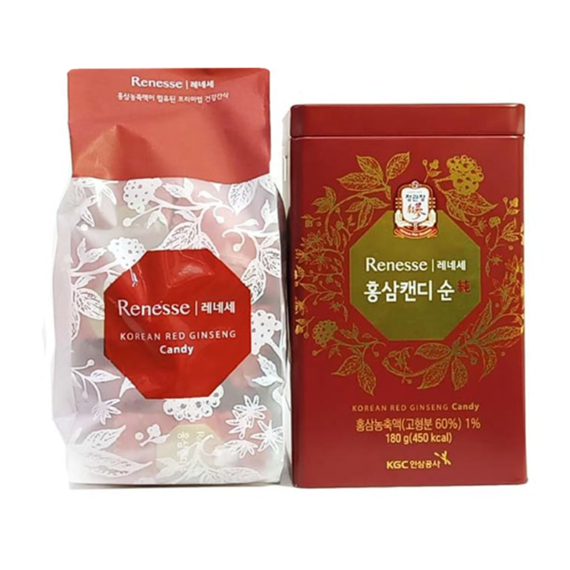 Kẹo Hồng Sâm KGC Cheong Kwan Jang Candy 180g Không Đường