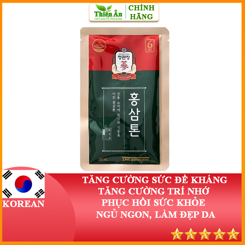 Nước Hồng Sâm Pha Sẵn KGC Tonic Hộp 30 Gói - Ảnh 5