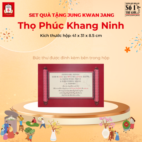 [VIP Limited Edition] Set Quà Tặng THỌ PHÚC KHANG NINH - Hình ảnh 6