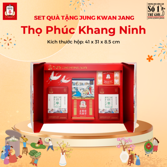 [VIP Limited Edition] Set Quà Tặng THỌ PHÚC KHANG NINH